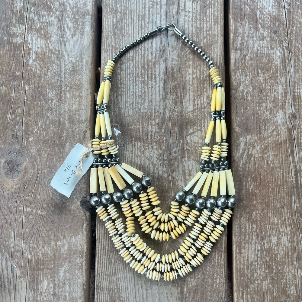 NWT BOHO Beaded Necklace